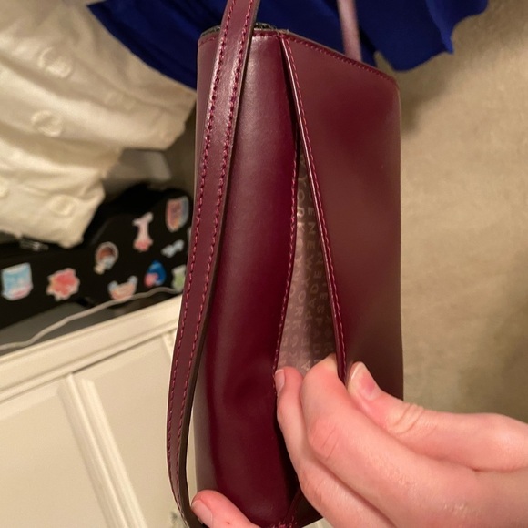 Kate Spade Connie Crossbody Bag Plum Glitter - Picture 7 of 15